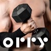 Orry Rubber Coated Hex Dumbbell - 25 lb. - 11.3 kg - Single Hand Weight for Workout & Exercise - 4 of 4