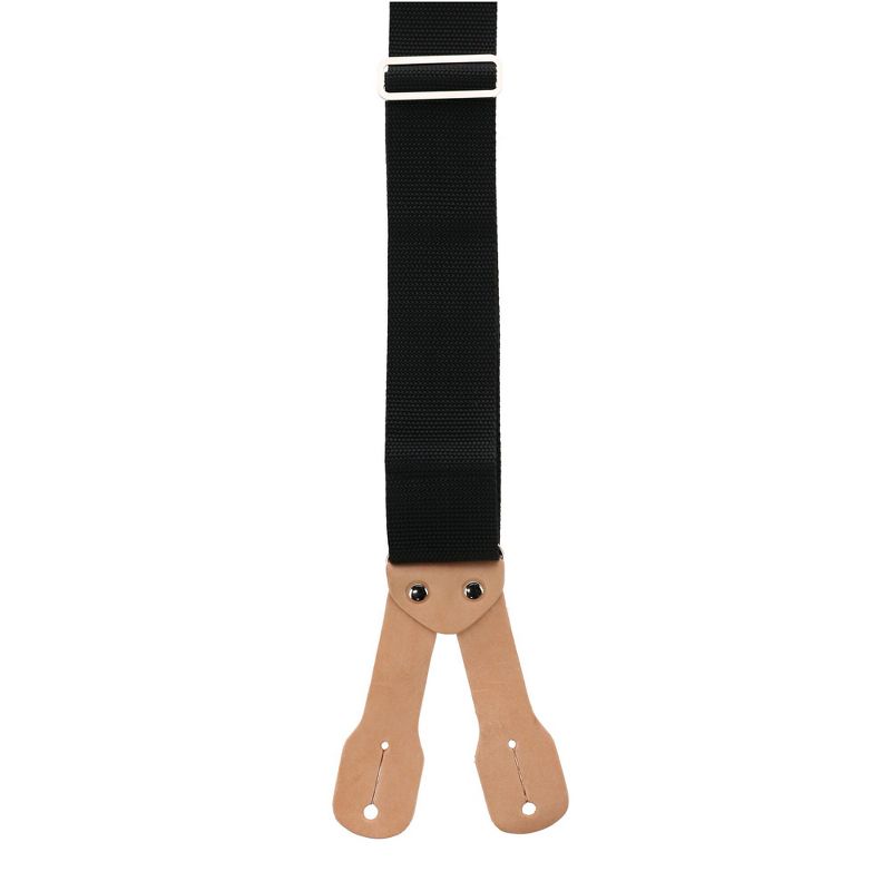 CTM Men's Big & Tall Non-Elasticized Button End Work Suspenders, 3 of 4