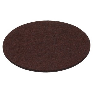 Unique Bargains Felt Adhesive Anti-Scratch Non-Slip Lamp Base Protecting Table Floor Pad - 1 of 3