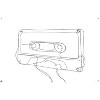 Trends International LINE AND BRUSH - Continuous Line Cassette Unframed Wall Poster Prints - 4 of 4