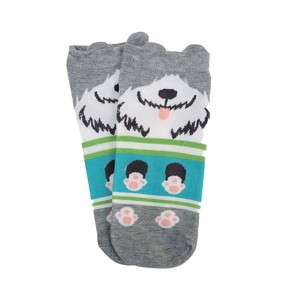 Cute Dog Patterned Ankle Socks from the Sock Panda (Women - Adult Medium) - 1 of 4