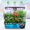 12-Pod Hydroponics System with Adjustable Height, 36W Full Spectrum LED Grow Light, Automatic Timer And Complete Gardening Set for Enhanced - 3 of 4