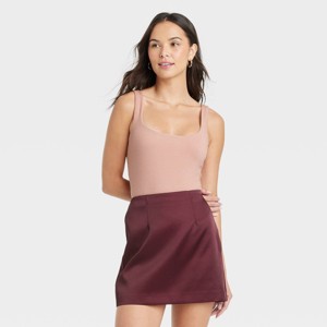 Women's Seamless Tank Bodysuit - A New Day™ - 1 of 4