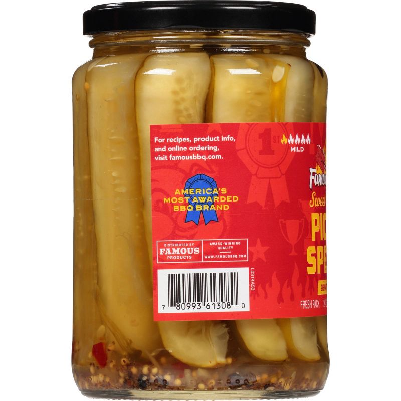 Famous Dave's Signature Spicy Pickle Spears - 24oz, 3 of 6