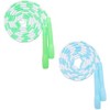 Blue Panda 4 Pack Beaded Jump Rope for Kids, Skipping Toys for Girls Starter Fitness Workout (9.2 Feet, 4 Colors) - 3 of 4