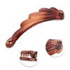 Unique Bargains Fashion Wavy Edge Hair Clips Hairdo Clip 1 Pc - 2 of 4