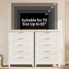 Fluted 7 Drawer Dresser for Bedroom, Chest of Drawers, Wooden Chest with Clothes Storage Cabinet - 4 of 4