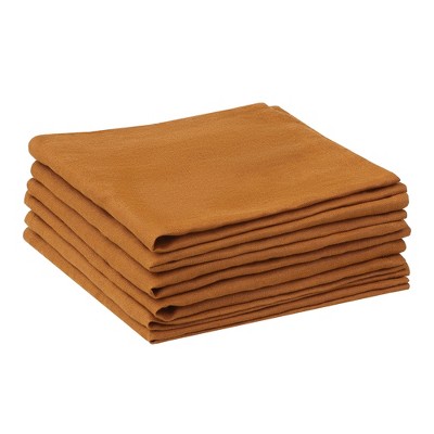 Unique Bargains Party Wedding Dinner Banquet Linen Napkins 14 x 14 Inches 6 Pcs