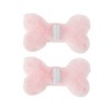Unique Bargains Plush Bone Shoelace Charms 1 Pair - 4 of 4