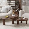 Lirago Wood Nesting Coffee Tables (Set of 2) 34*25 Walnut - 3 of 4