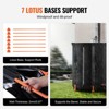 VEVOR Collapsible Rain Barrel, 100 Gallon/380 L Portable Water Tank, PVC Rainwater Collection Barrel with Spigots and Overflow Kit - 4 of 4