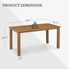 Arceso Patio Table and Chairs set , HDPS 5-Piece Outdoor Dining Set, Patio Furniture for Deck, Poolside, and Backyard - 2 of 3
