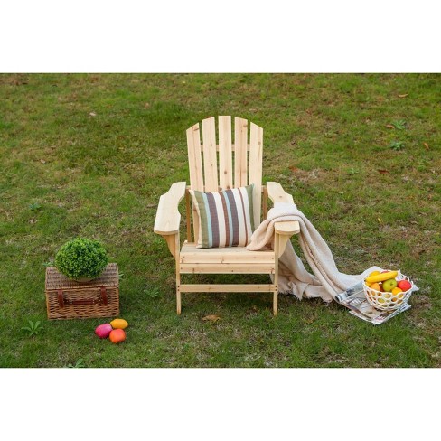 Best choice products outdoor adirondack wood discount chair foldable patio lawn deck garden furniture