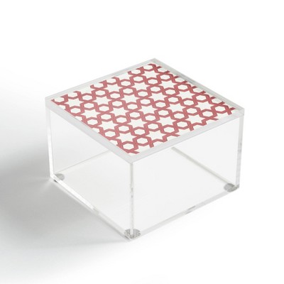 Emanuela Carratoni Moroccan Inspiration 4" x 4" Acrylic Box - Deny Designs