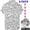 HAPPY BAY Men's Hawaiian Shirts Short Sleeve Button Down Shirt Mens Vacation Shirts Linen Effect Summer Beach Casual Tropical Shirts - 2 of 4