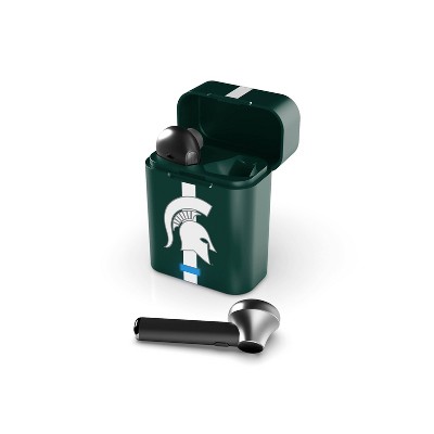 NCAA Michigan State Spartans True Wireless Bluetooth Stem Earbuds