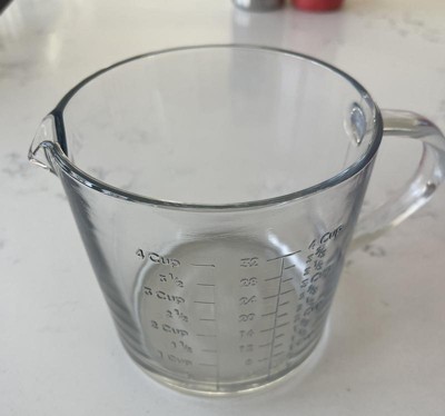 Blush Glass Measuring Cup Set - Magnolia