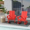WestinTrends  Modern Adirondack Outdoor Rocking Chair (Set of 2) - 2 of 2