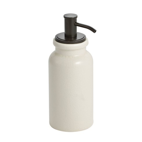 Etro Home parrot-print Ceramic Soap Dispenser - Neutrals