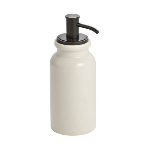 Etro Home Parrot-Print Ceramic Soap Dispenser - Neutrals