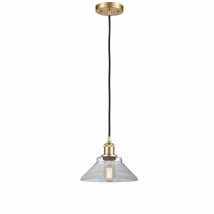 Orwell - 1 Light Cord Hung Mini Pendant In Industrial Style-6.5 Inches Tall and 8.38 Inches Wide - 1 of 1