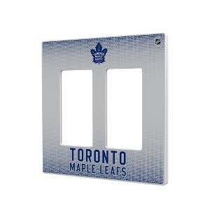 NHL Eastern Conference Teams Linen Hidden-Screw Light Switch Plate for Double Rocker - 1 of 4
