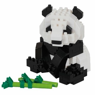 Kawada Nanoblock Collection Giant Panda Micro-Sized Building Block Set