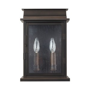 Capital Lighting Bolton 2 - Light Wall Light in  Oiled Bronze - 1 of 4