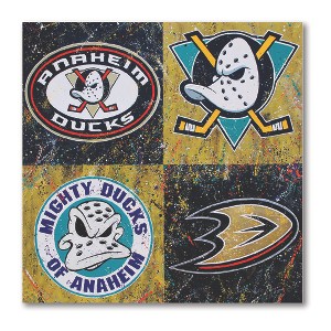 Courtside Market Drizzle Mighty Ducks Gallery-Wrapped Canvas - 1 of 4
