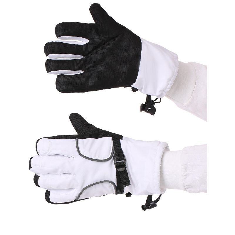 HalloweenCostumes.com   Astronaut Child White Gloves, Black/White, 1 of 2
