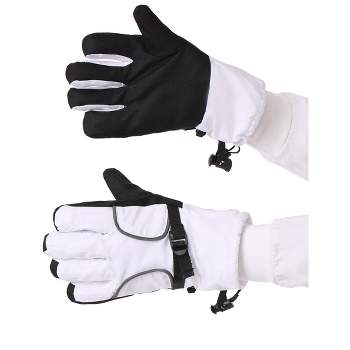 HalloweenCostumes.com   Astronaut Child White Gloves, Black/White