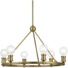 Livex Lighting Lansdale 6 - Light Chandelier in  Antique Brass - 2 of 4