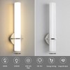KAISITE Modern LED Wall Sconces, Set of 2 with Frosted Acrylic Shades, 18W - 3 of 4