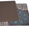 World Rug Gallery Contemporary Modern Floral Anti Fatigue Standing Mat - 4 of 4