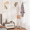 Tangkula 73" Freestanding Coat Hanger Stand Coat Rack w/ Umbrella Holder & 12 Hooks - 4 of 4
