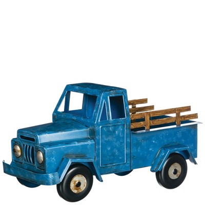 Sullivans Truck Planter 9"H Blue