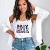 Simply Sage Market Women's Baby You're A Firework Retro Racerback Tank - 2 of 3