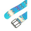 INSPIRE CHIC Women's Clear Grommet Transparent Pin Buckle Waist Belts - 2 of 4
