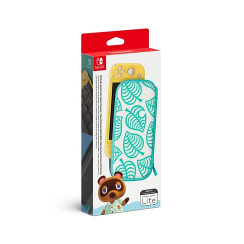 lektier Validering orkester Nintendo Switch Lite Animal Crossing: New Horizons Aloha Edition Carrying  Case & Screen Protector : Target