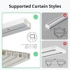 SwitchBot Automatic Curtain Rail Opener - Bluetooth Remote Control Smart Curtain with App, Upgraded High-Performance Motor - 2 of 4