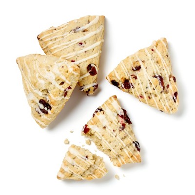 Cranberry Orange Large Scones - 10.6oz/4ct - Favorite Day™