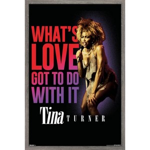 Trends International Tina Turner - What's Love Got To Do With It Framed Wall Poster Prints - 1 of 4