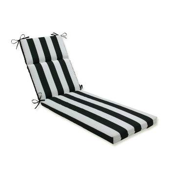 Cabana Stripe Chaise Lounge Outdoor Cushion - Pillow Perfect
