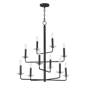 Maxim Lighting Madeira 10 - Light Chandelier in  Anthracite - 1 of 1