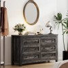AMERLIFE Farmhouse Wood Rustic Chest of Drawers - 3 of 4