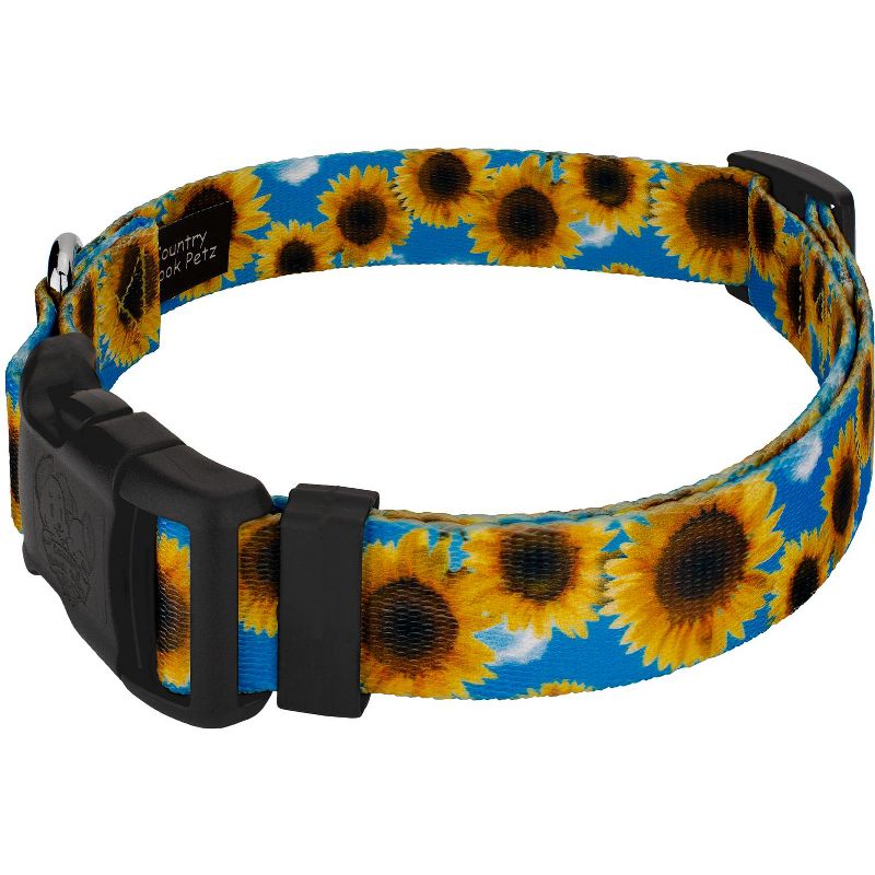 Country Brook Petz Deluxe Sunflowers Dog Collar - Made In The U.S.A., 4 of 9