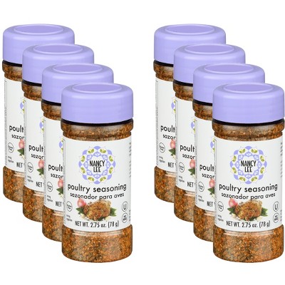 Nancy Lee Seasoning Poultry - Pack of 8 - 2.75  OZ