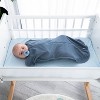 Swaddle Blanket Baby Girl Boy Easy Zipper Wrap 2 Pack Newborn Infant Sleep Sack by Comfy Cubs - 4 of 4