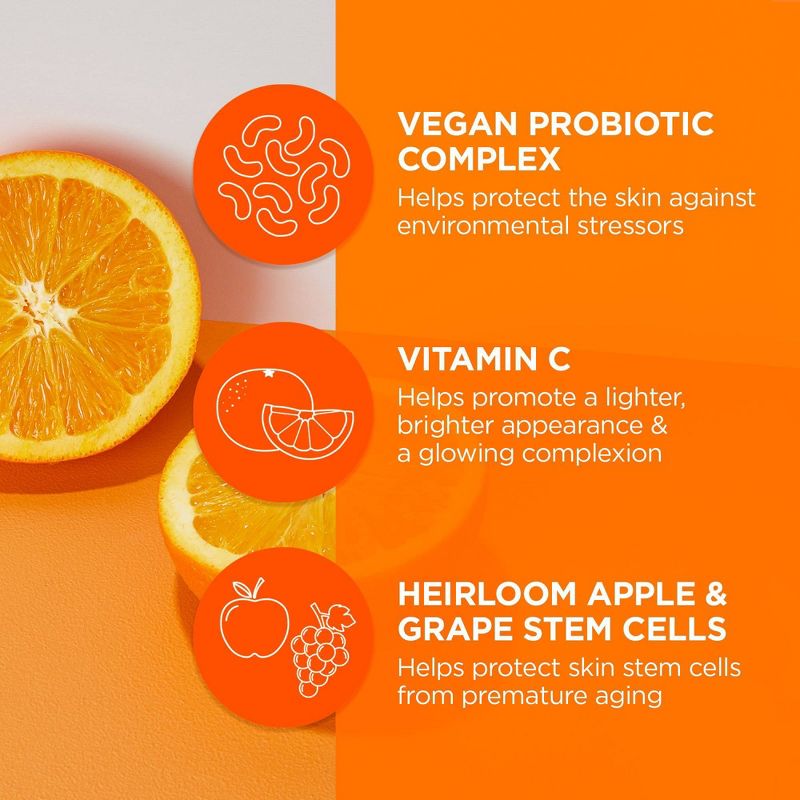 Andalou Naturals Brightening Probiotic + Vitamin C Renewal Cream - 1.7oz, 5 of 8
