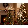LED Starburst Christmas Tree Topper with 75 Lights, 23.5"H – Set of 2 by Melrose - 3 of 3